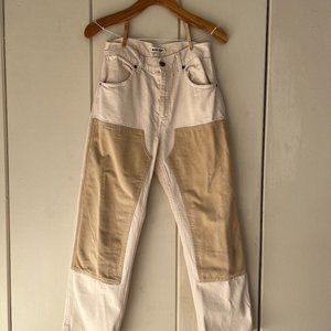 Rudy Jude Colorblock Utility Jeans - Sand (2)